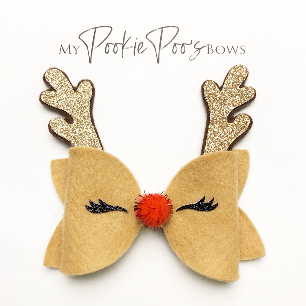 Reindeer Hair Bow